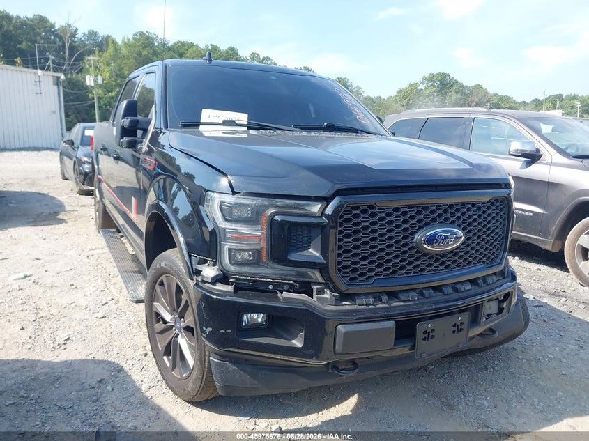 Vin: 1ftfw1egxjfd66938, lot: 46474916, ford f-150 lariat 20181