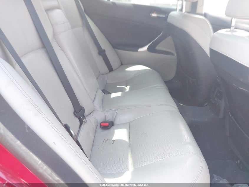 LEXUS IS 250 2011 VIN JTHBF5C23B5135432