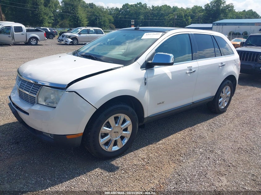 2009 Lincoln MKX, Front End, IAAI, VIN 2LMDU88C09BJ00890 — photo 2
