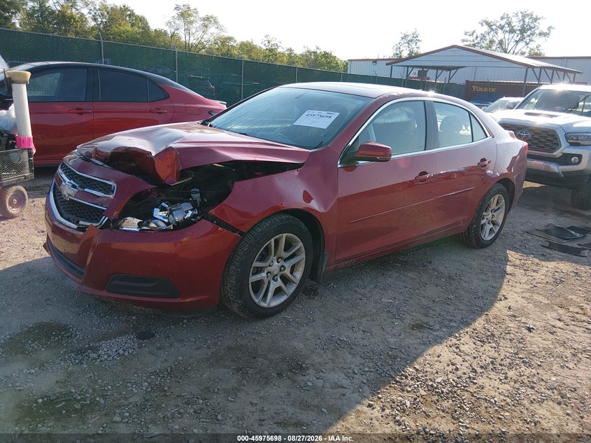 2013 Chevrolet Malibu, Front End, IAAI, VIN 1G11C5SA0DF356457 — photo 2