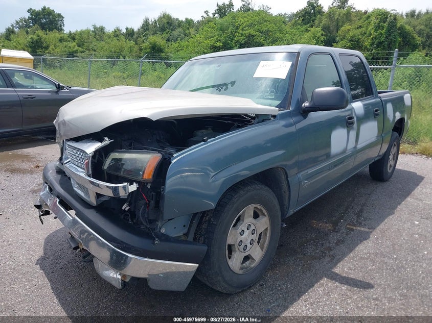 2006 Chevrolet Silverado, Front End, IAAI, VIN 2GCEC13T961247376 — photo 2