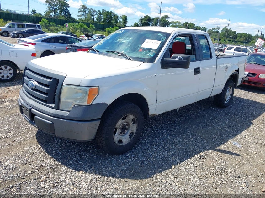 2009 Ford F-150, Обычный износ, IAAI, VIN 1FTRX12W29FA66683 — фото 2