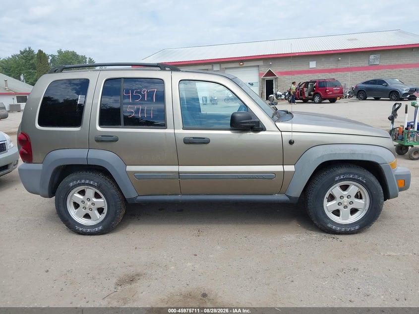 JEEP LIBERTY 2006 VIN 1J4GL48KX6W132198