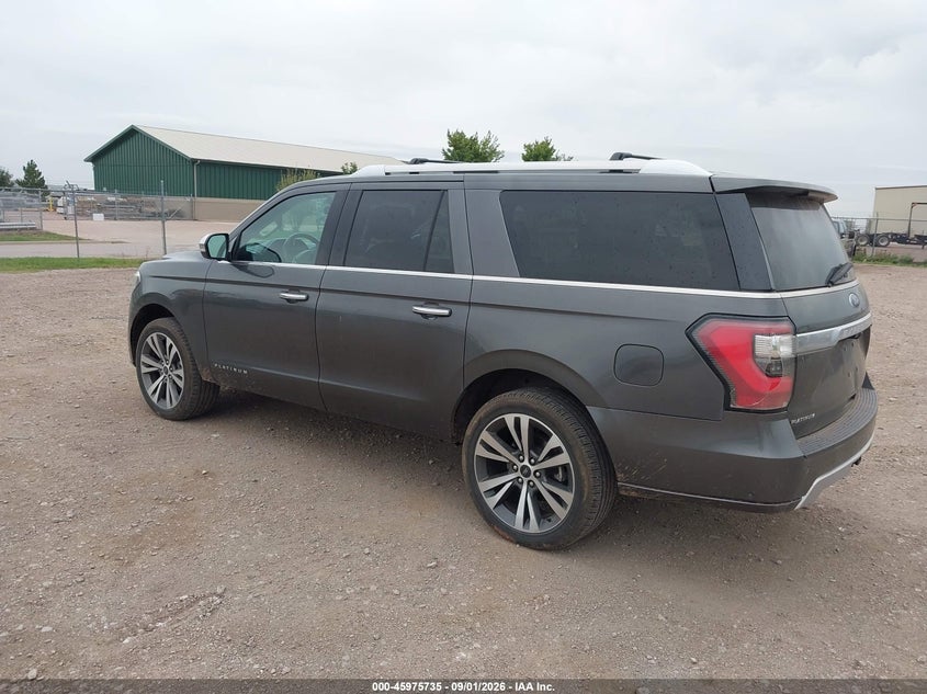 Vin: 1fmjk1mt9lea15656, lot: 46474975, ford expedition platinum max 20203