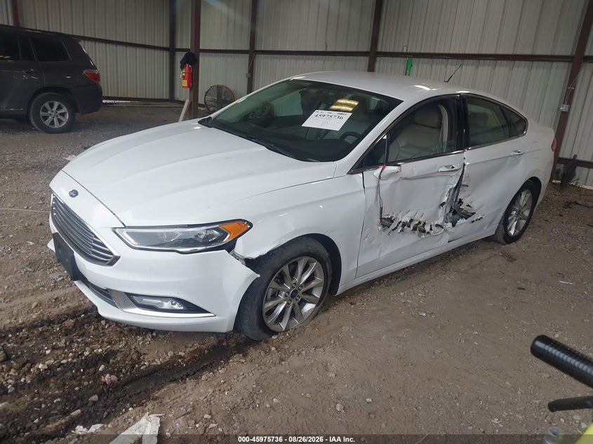 2017 Ford Fusion, Left Side, IAAI, VIN 3FA6P0HD0HR110965 — photo 2