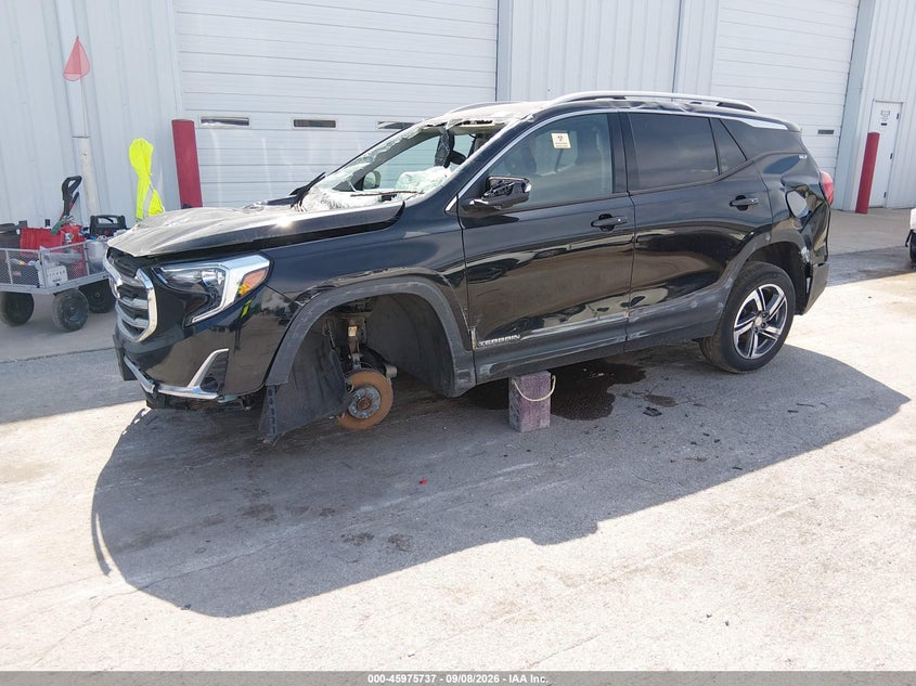 2020 GMC Terrain, Biohazard, IAAI, VIN 3GKALVEV9LL189367 — photo 2