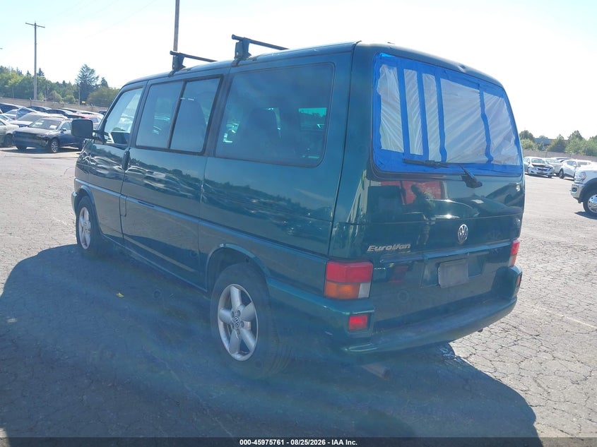 2003 VOLKSWAGEN EUROVAN auction photo 3