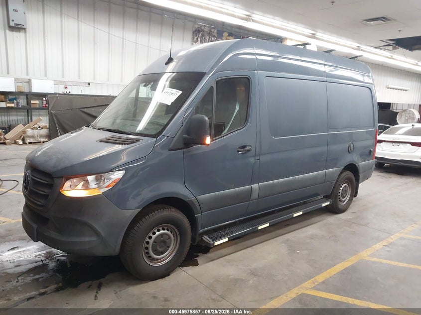 2019 Mercedes-Benz Sprinter, Rear, IAAI, VIN WD4PF0CD3KP098551 — photo 2