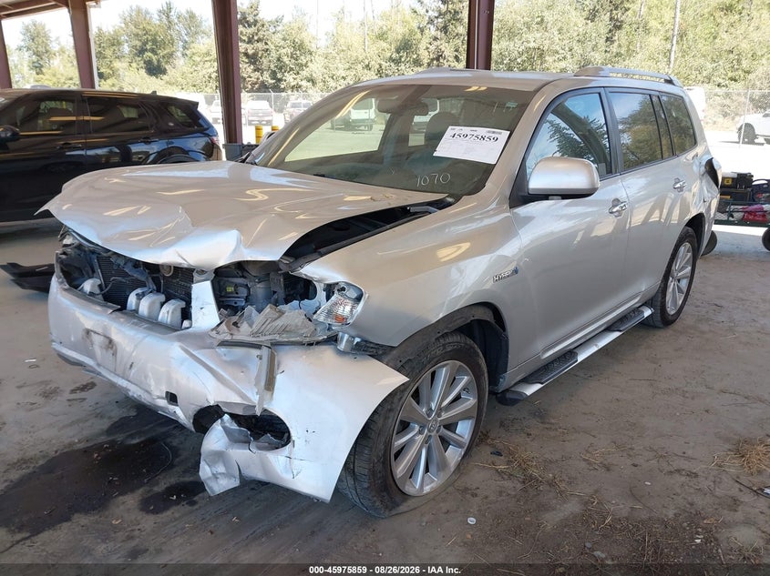 2008 Toyota Highlander, All Over, IAAI, VIN JTEEW44A582011070 — photo 2