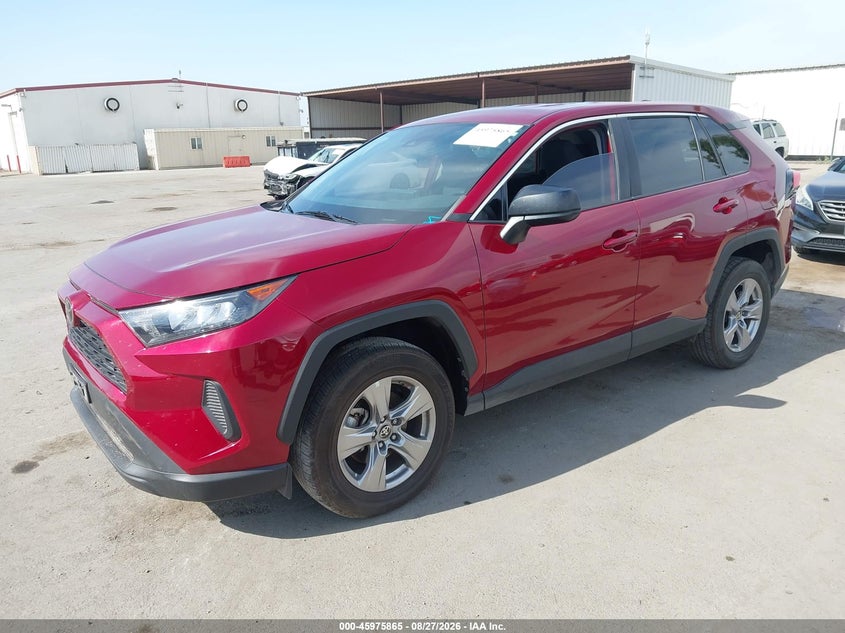 2023 Toyota Rav4 Le, Right Front, IAAI, VIN 2T3H1RFV8PW246811 — photo 2