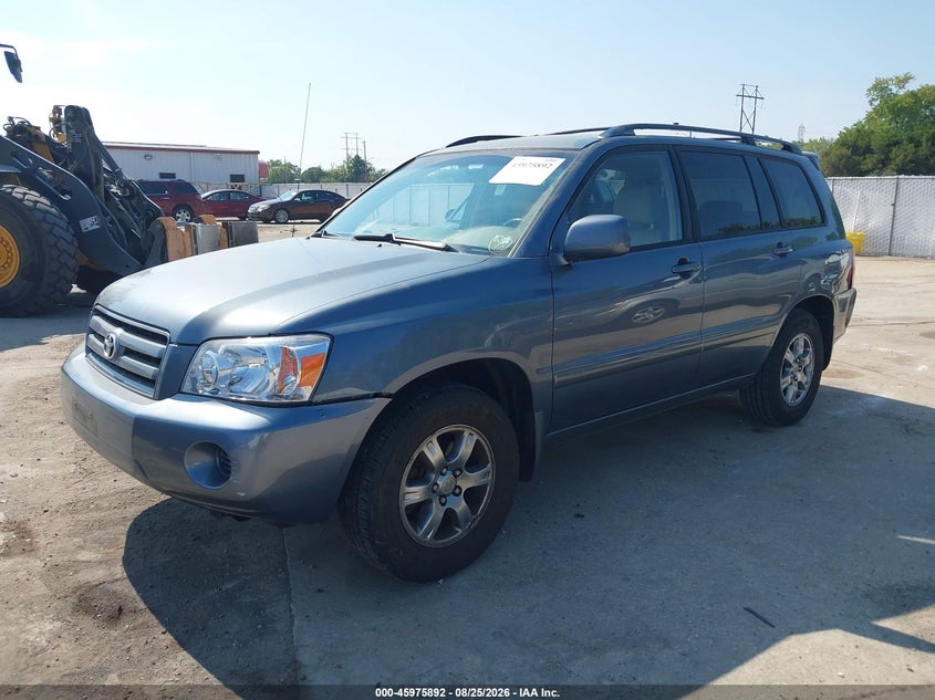 2005 Toyota Highlander, Обычный износ, IAAI, VIN JTEDP21A450044618 — фото 2
