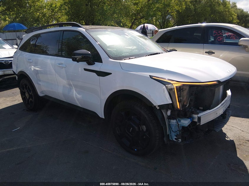 2024 Kia Sorento X-Line Sx, Левый бок, IAAI, VIN 5XYRKDJF8RG273710