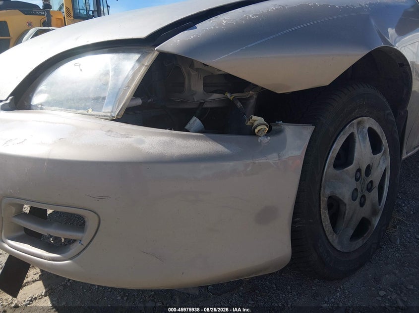 CHEVROLET CAVALIER 2002 VIN 1G1JS124327148473