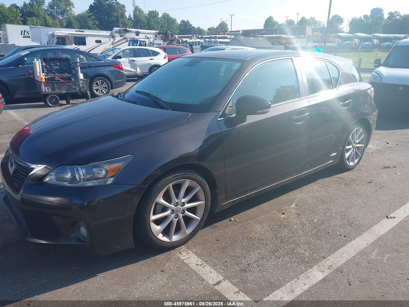 2013 Lexus CT, Обычный износ, IAAI, VIN JTHKD5BHXD2142748 — фото 2
