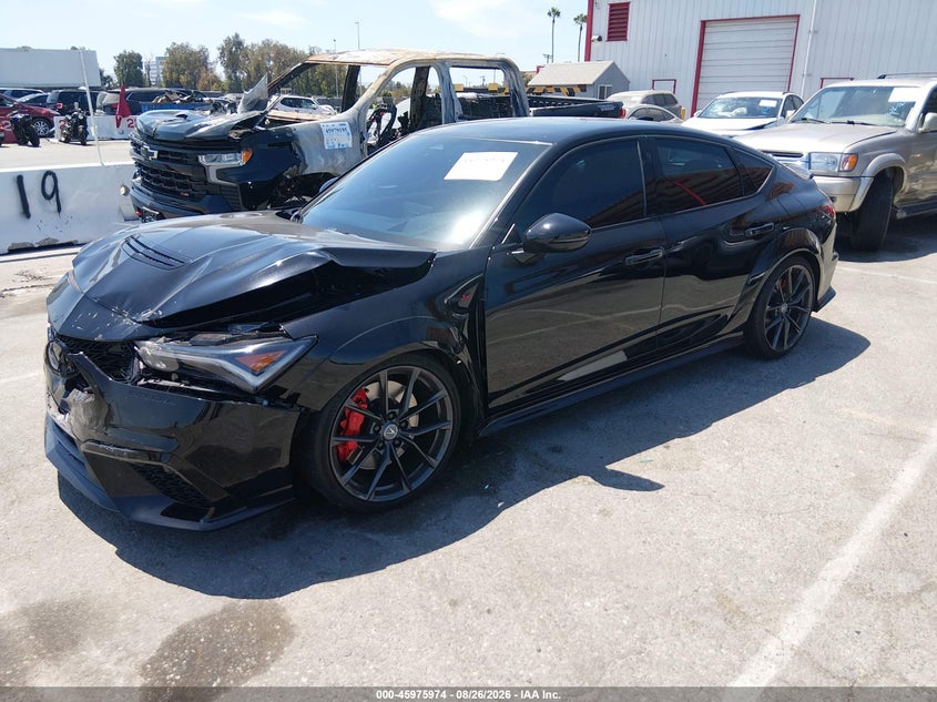 2024 Acura Integra, Front End, IAAI, VIN 19UDE5G98RA003211 — photo 2
