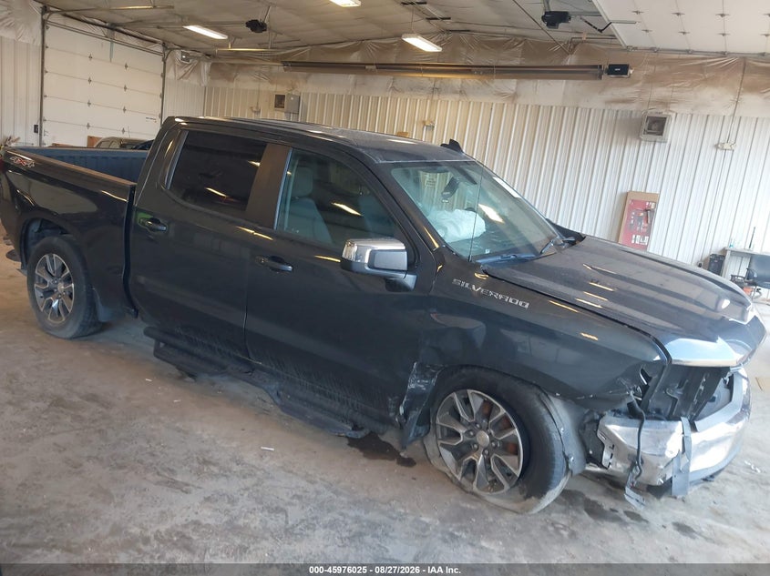 Vin: 1gcpyjek1mz434209, lot: 46475265, chevrolet silverado 1500 4wd  short bed lt with 2fl 2021 img_1