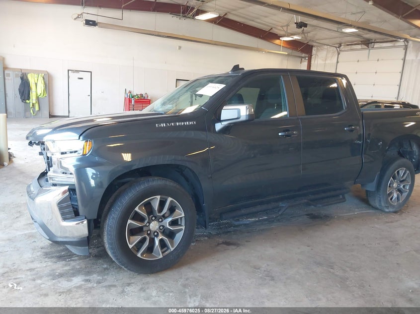 Vin: 1gcpyjek1mz434209, lot: 46475265, chevrolet silverado 1500 4wd  short bed lt with 2fl 20212