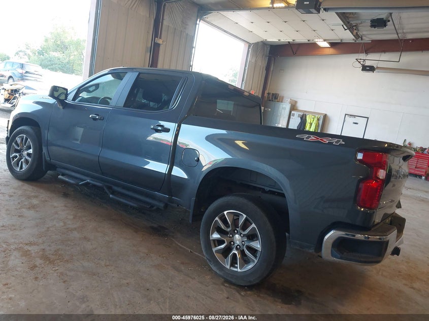 Vin: 1gcpyjek1mz434209, lot: 46475265, chevrolet silverado 1500 4wd  short bed lt with 2fl 20213