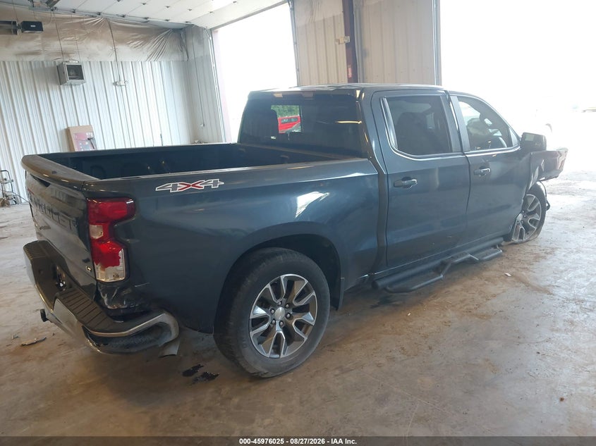 Vin: 1gcpyjek1mz434209, lot: 46475265, chevrolet silverado 1500 4wd  short bed lt with 2fl 20214