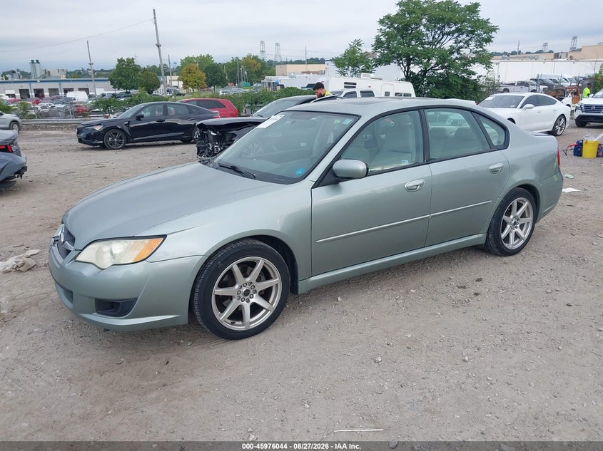 2009 Subaru Legacy, Удар сзади, IAAI, VIN 4S3BL616796224978 — фото 2