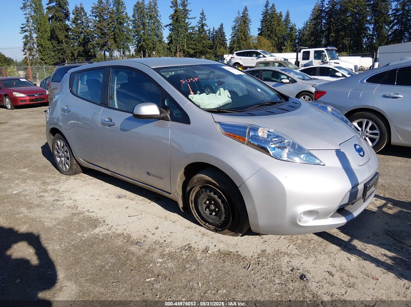 2014 NISSAN LEAF auction photo 1