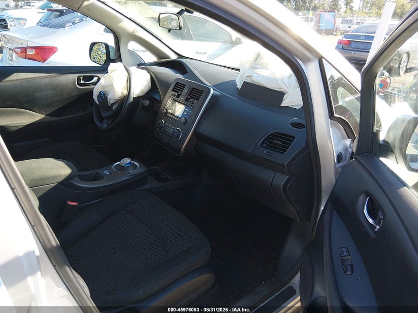 2014 NISSAN LEAF auction photo 5