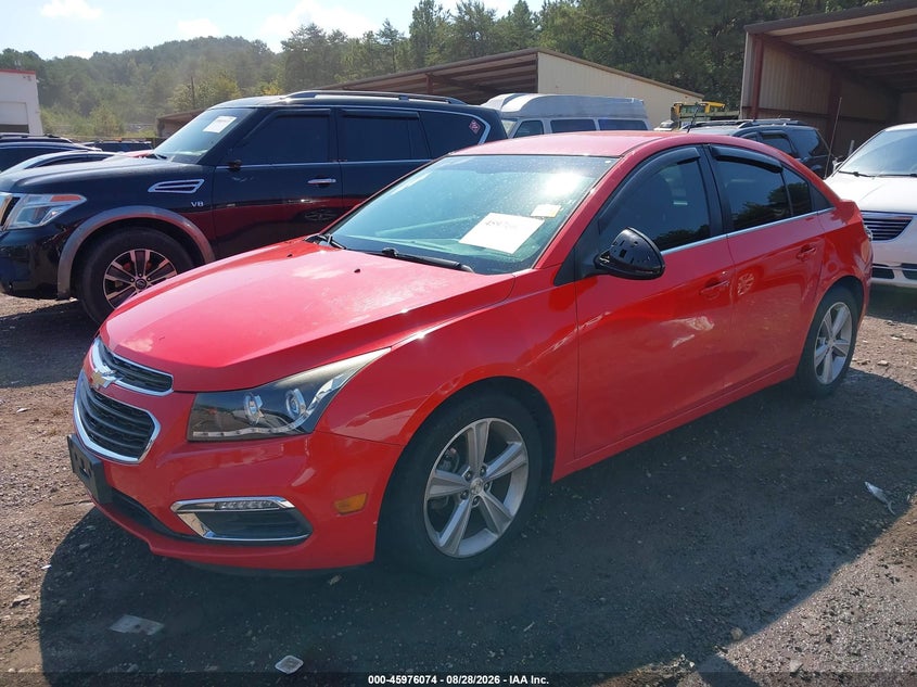 2015 Chevrolet Cruze 2Lt Auto, Rear, IAAI, VIN 1G1PE5SB7F7249741 — photo 2