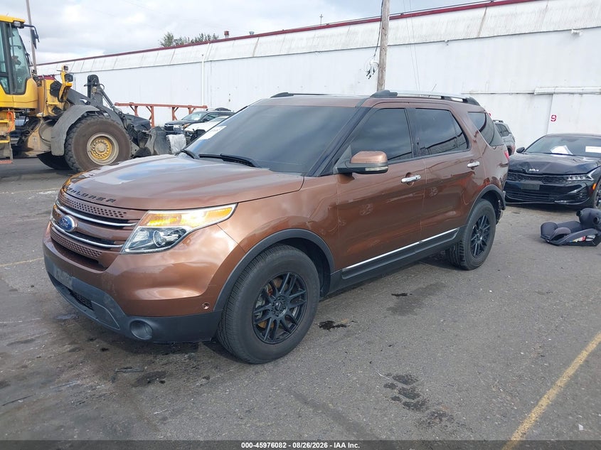 2012 Ford Explorer, Rear, IAAI, VIN 1FMHK8F84CGA60945 — photo 2