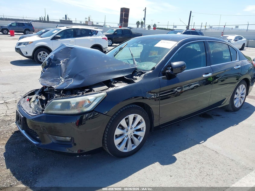 2015 Honda Accord, Front End, IAAI, VIN 1HGCR2F80FA143157 — photo 2