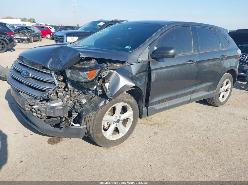 Vin: 2fmpk3g96jbb45487, lot: 46475360, ford edge se 20182