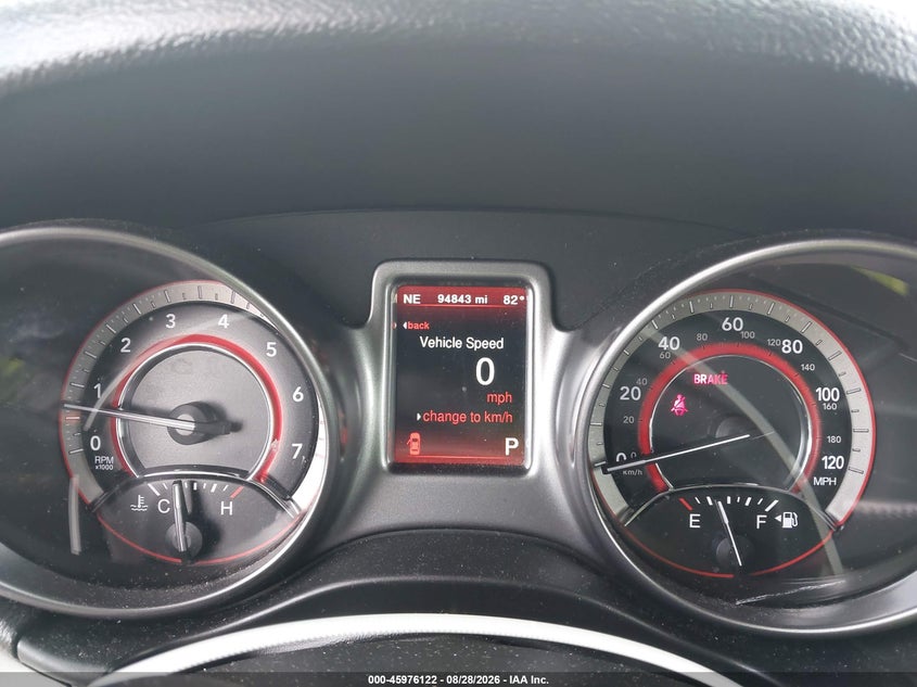 2019 DODGE JOURNEY SPORT UTILITY VEHICLE 3.6L V-6 DOHC, VVT, 283HP