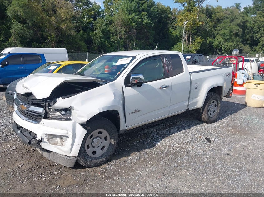 2019 Chevrolet Colorado, Удар спереду, IAAI, VIN 1GCHSBEA4K1304987 — фото 2