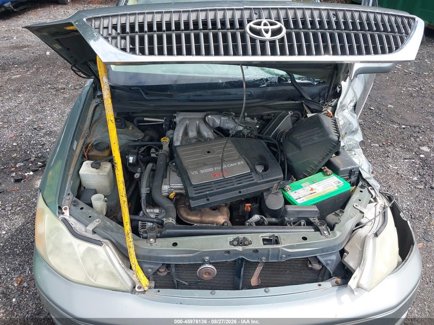 TOYOTA AVALON 2002 VIN 4T1BF28B02U256946