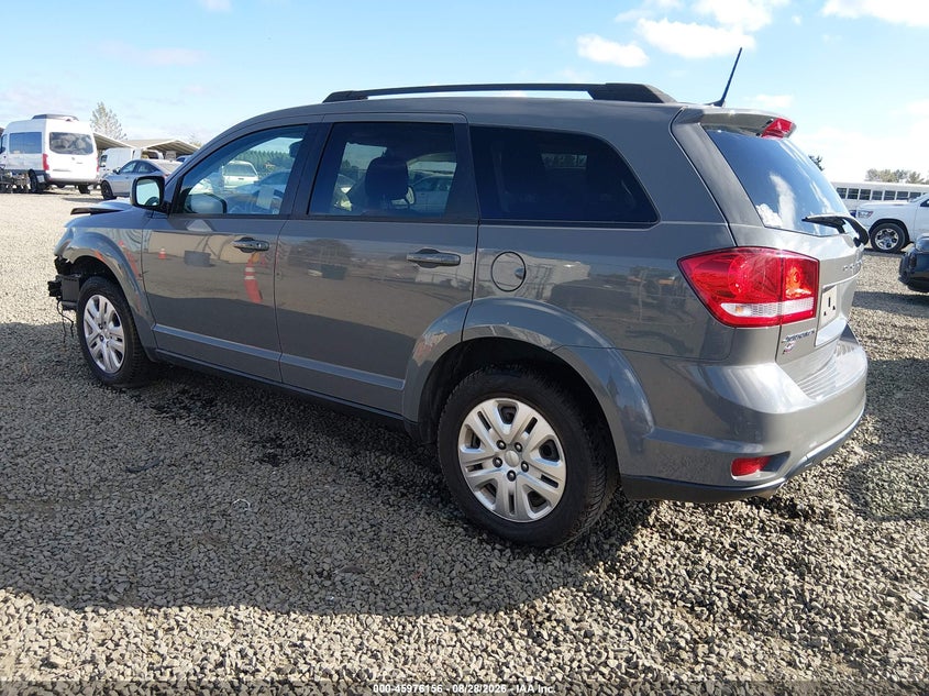 Vin: 3c4pddbg1kt856434, lot: 46475396, dodge journey se awd 20193
