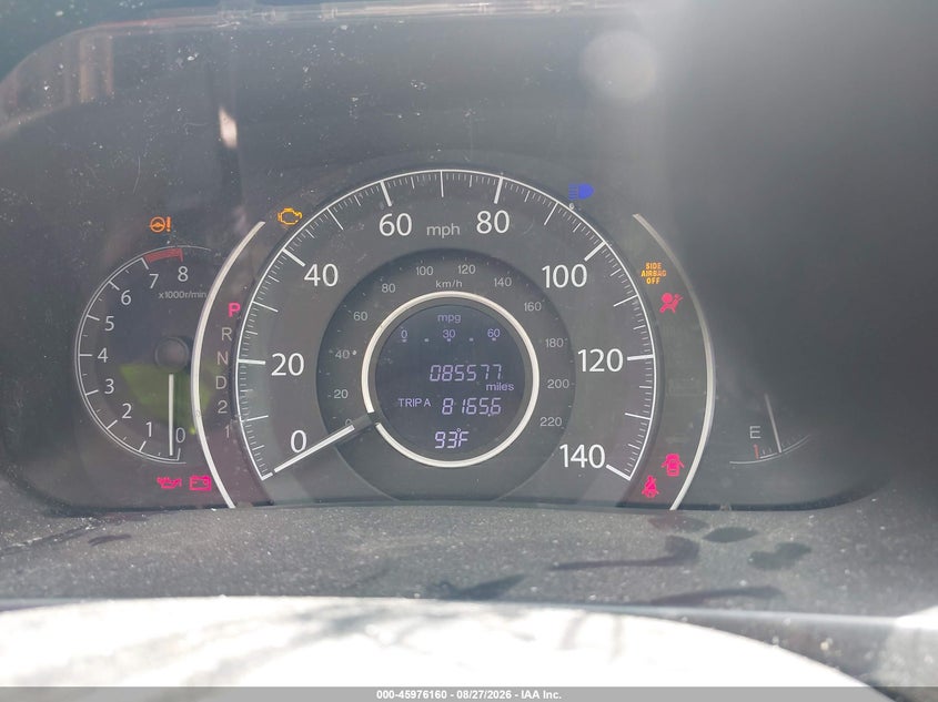 HONDA CR-V 2014 VIN 2HKRM3H30EH502707