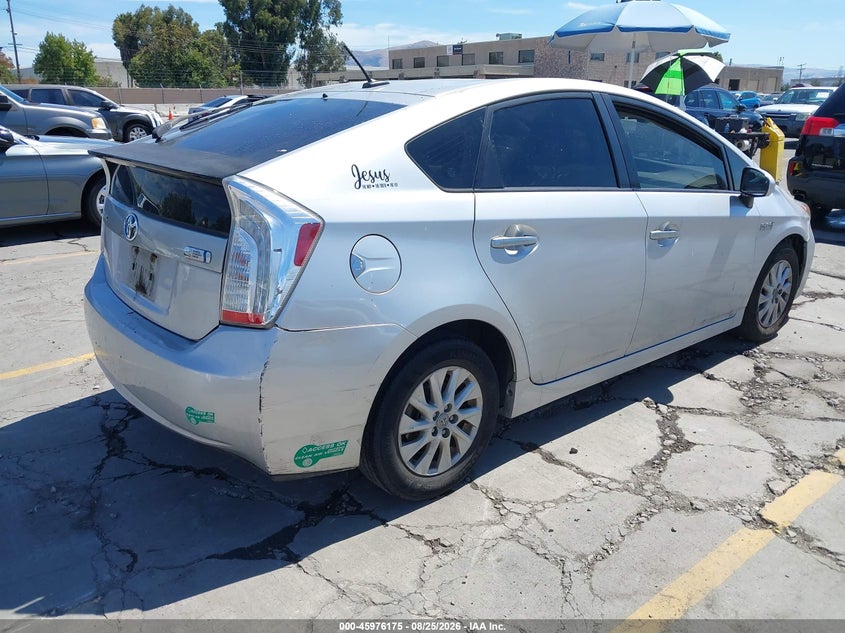 2012 TOYOTA PRIUS PLUG-IN auction photo 4