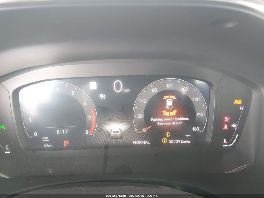 ACURA INTEGRA 2026 VIN 19UDE4H65TA006606