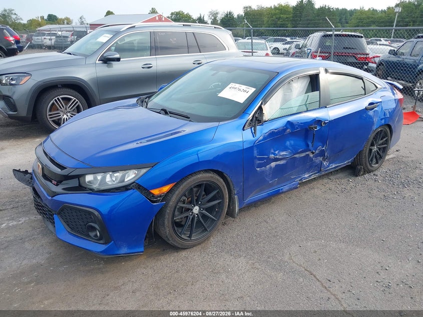 2019 Honda Civic, Обидва боки, IAAI, VIN 2HGFC1E59KH707058 — фото 2