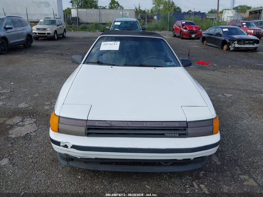 TOYOTA CELICA 1987 VIN JT5ST62K6H7114696