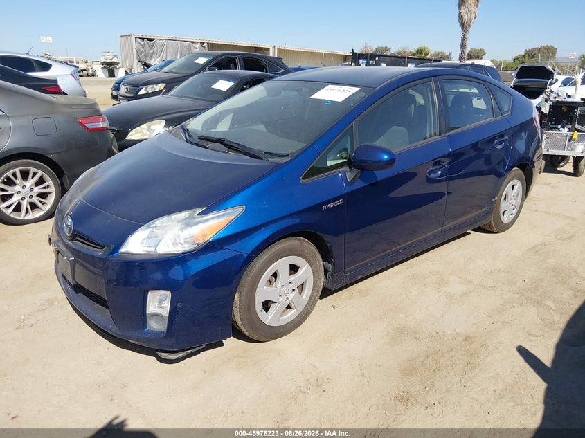 Vin: jtdkn3du8b1454678, lot: 46475463, toyota prius two 20112