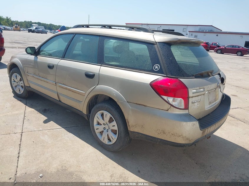 2008 SUBARU OUTBACK auction photo 3