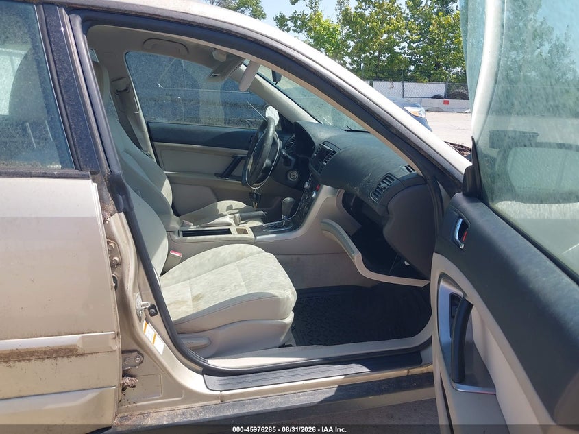 2008 SUBARU OUTBACK auction photo 4