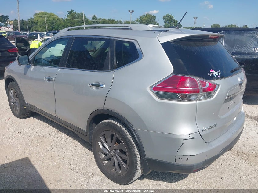 Vin: 5n1at2mv6gc916666, lot: 46475529, nissan rogue sl 20163