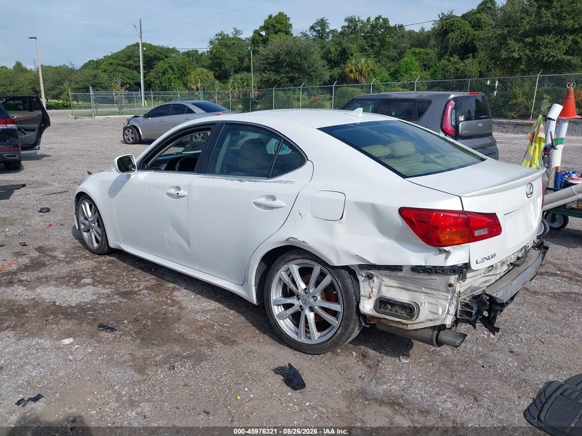 2007 LEXUS IS 250 auction photo 3