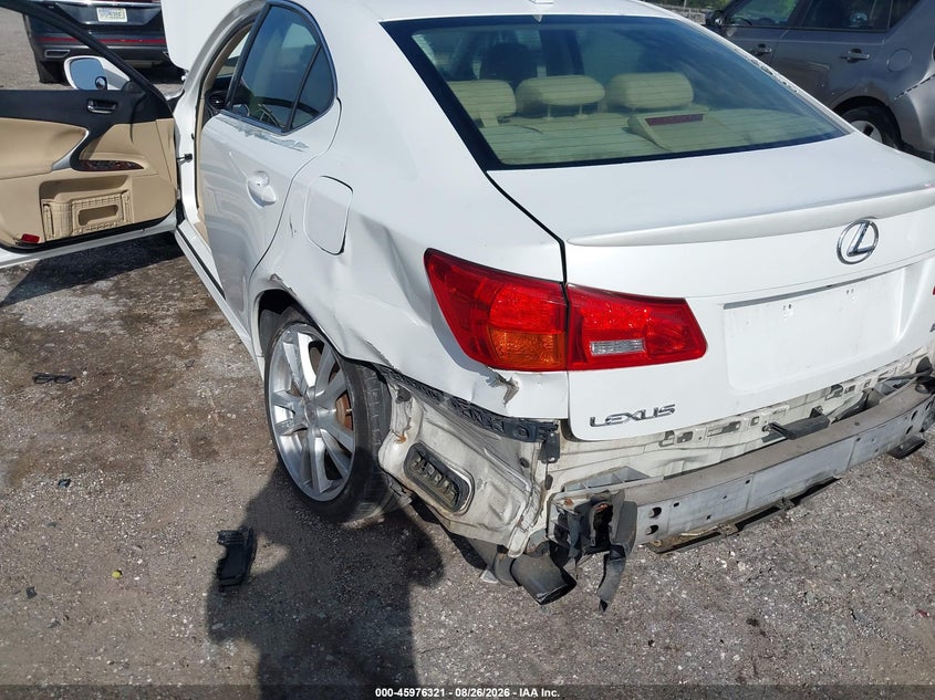 2007 LEXUS IS 250 auction photo 6