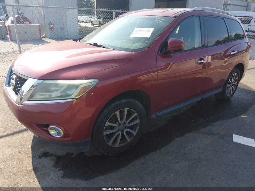 2016 NISSAN PATHFINDER auction photo 2