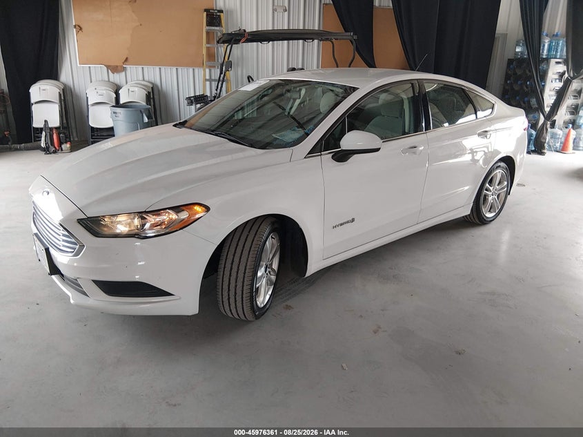 2018 FORD FUSION HYBRID auction photo 2
