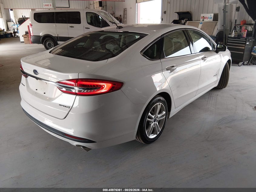 2018 FORD FUSION HYBRID auction photo 4