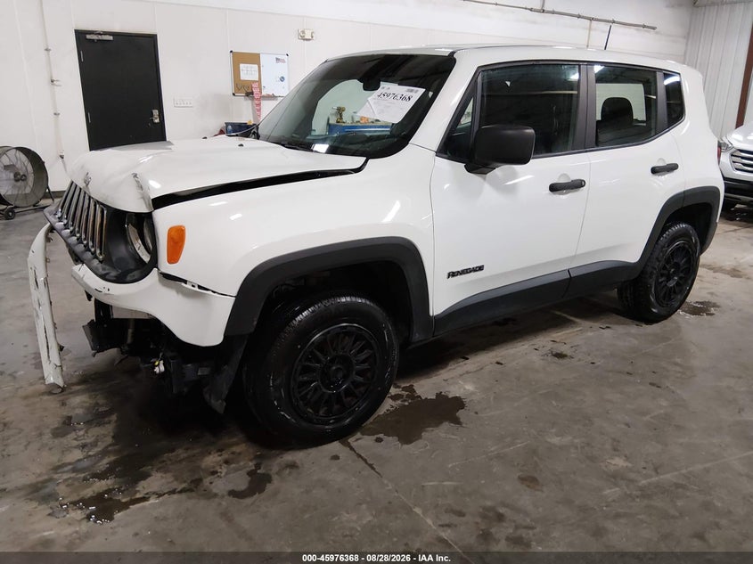 2017 Jeep Renegade, Front End, IAAI, VIN ZACCJBAB2HPF61764 — photo 2