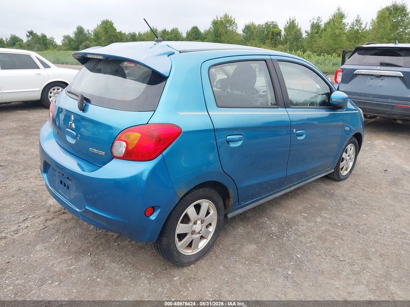 2015 MITSUBISHI MIRAGE auction photo 4